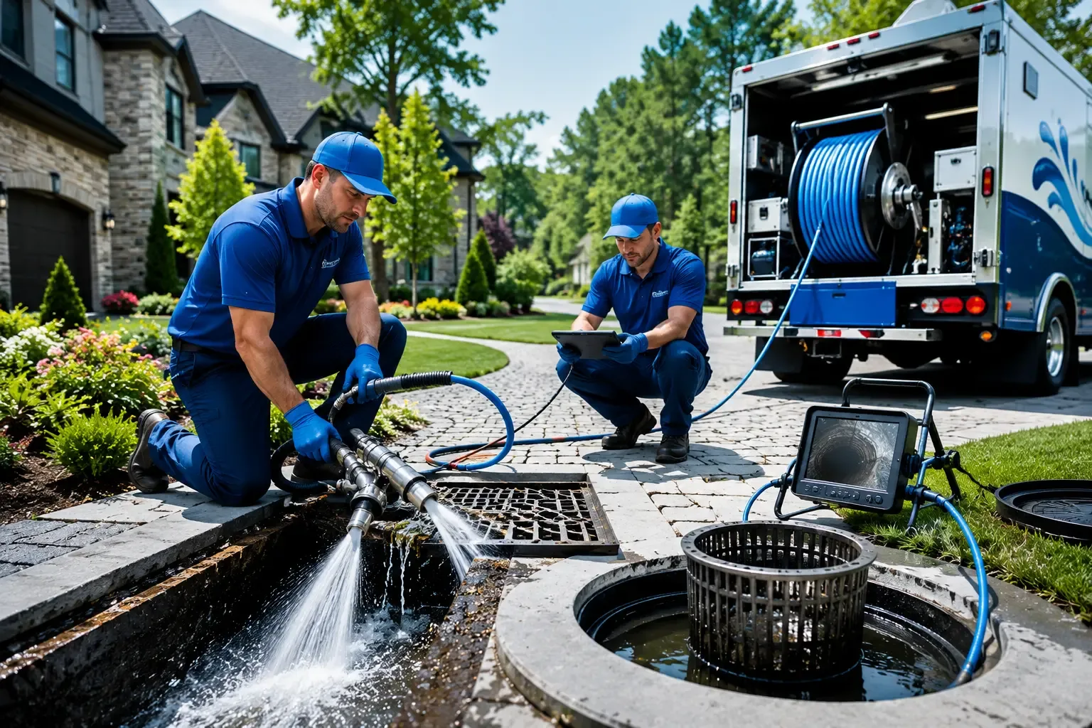 Local outdoor drain cleaning professionals in Lynx, OH